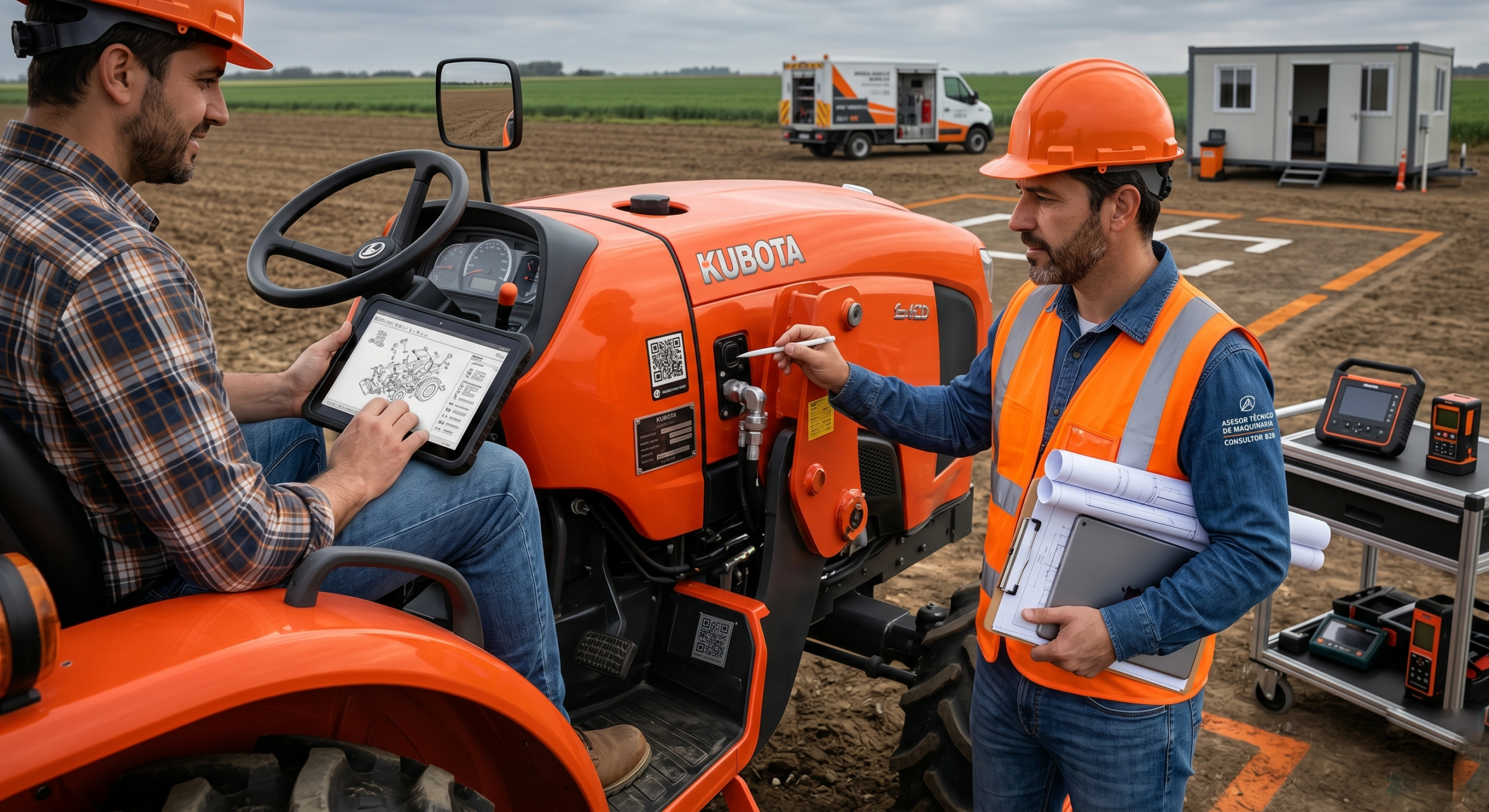 Ingeniería soporte técnico maquinaria pesada